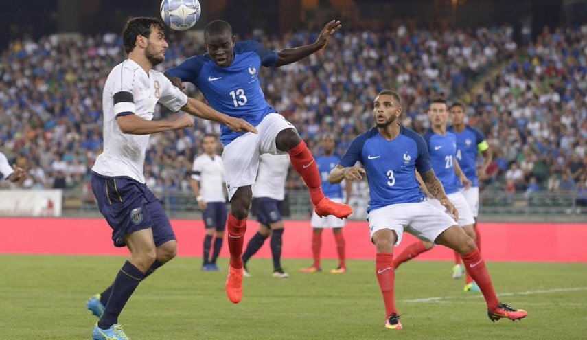 پیروزی فرانسه در برابر ایتالیا 