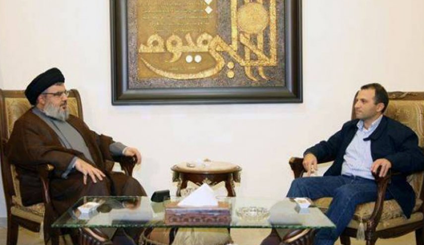 وزیر خارجه لبنان با نصرالله دیدار کرد
