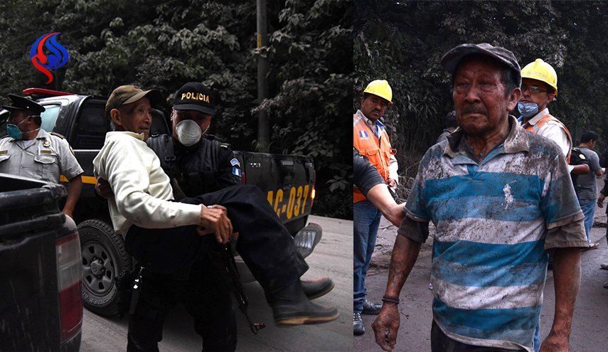 ارتفاع حصيلة ضحايا ثوران البركان في غواتيمالا الى 62 قتيلا