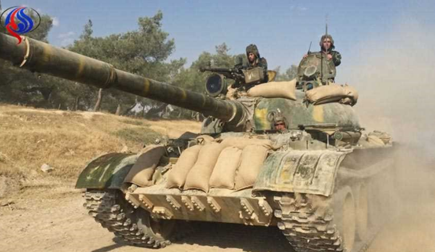 دبابات “تي-90” السورية تقف عند حدود الجولان المحتل