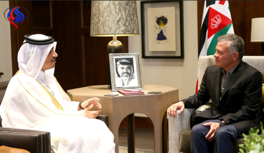 قطر تعلن دعم الأردن بـ500 مليون دولار استثمارات 
