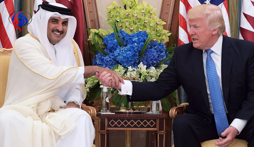 سران آمریکا و قطر درباره مسایل منطقه ای گفت و گو کردند