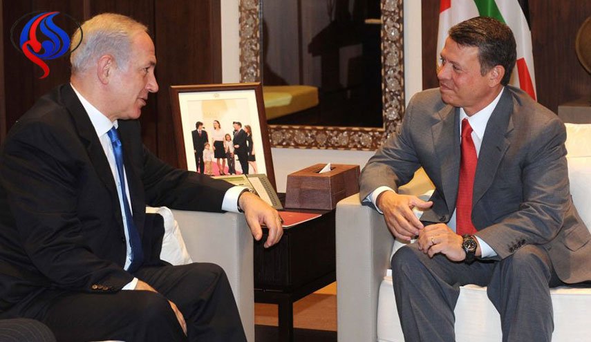 رئيس الوزراء الإسرائيلي يلتقي الملك الأردني 