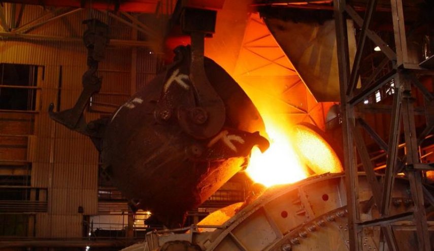 انتاج 30 مليون طن من الفولاذ ومشتقاته خلال تسعة اشهر في ايران 