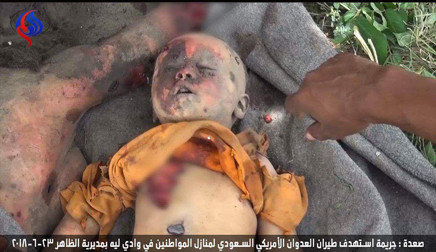 جنایت وحشیانه دیگری از ائتلاف متجاوز سعودی در یمن + تصاویر