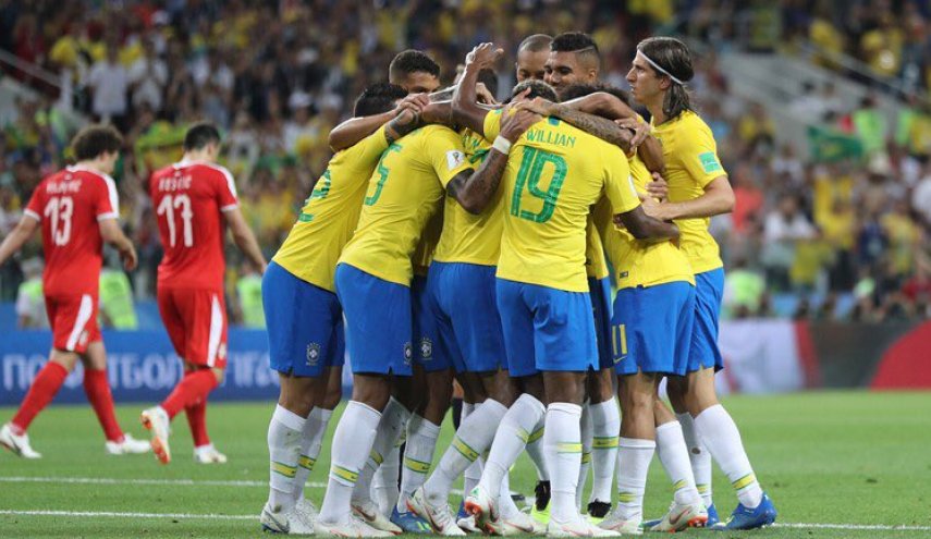 صعود برزیل مقابل صربستان با قضاوت داور ایرانی