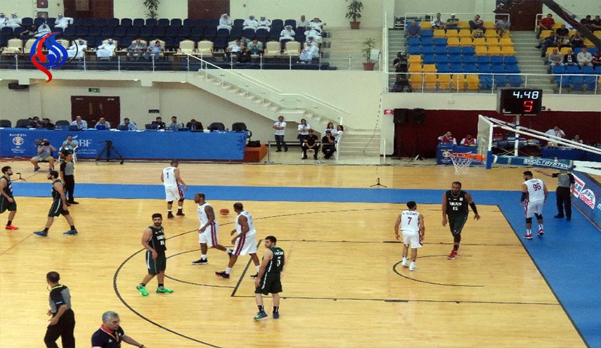 منتخب ايران لكرة السلة يفوز على نظيره القطري بصعوبة