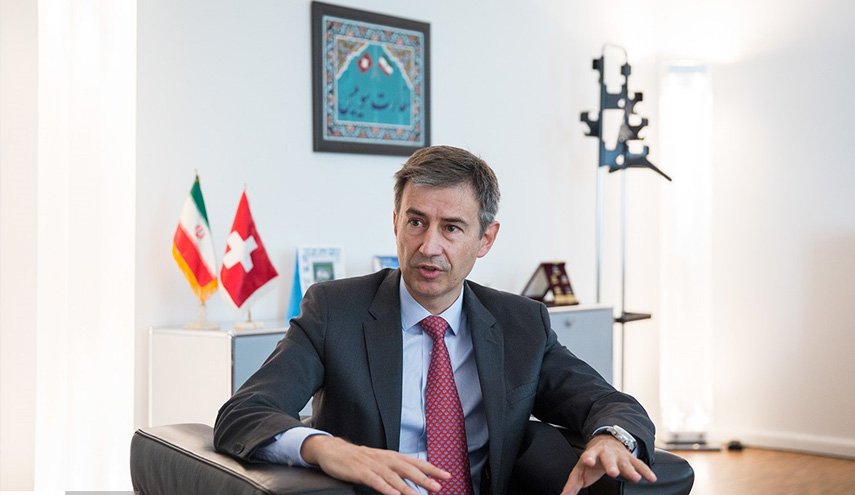سفير سويسرا: خروج اميركا من الاتفاق النووي لم يؤثر على زيارة روحاني 