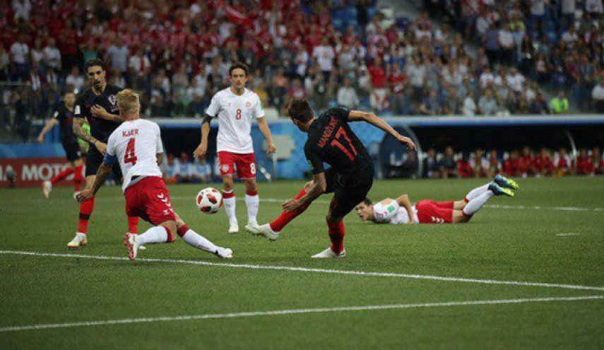 كرواتيا في ربع النهائي على حساب الدنمارك لملاقاة روسيا
