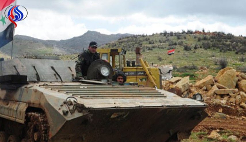 ورود ارتش سوریه به روستای کحیل و کشف مقادیر زیادی سلاح و مهمات + عکس