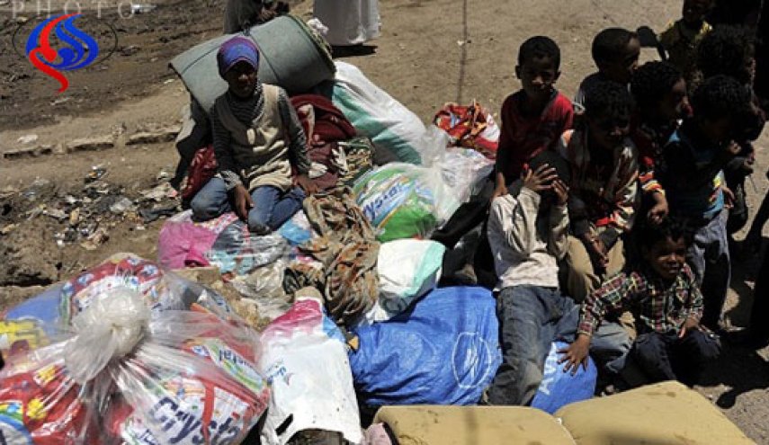 تعداد آواره‌های «الحدیده» یمن به بیش از ۱۲۱ هزار نفر رسید