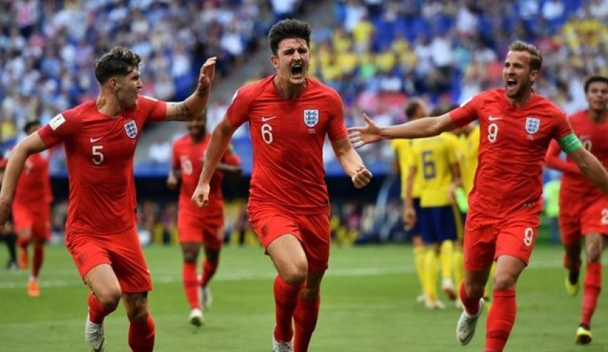 صعود انگلیس به نیمه نهایی جام جهانی بعد از 28 سال
