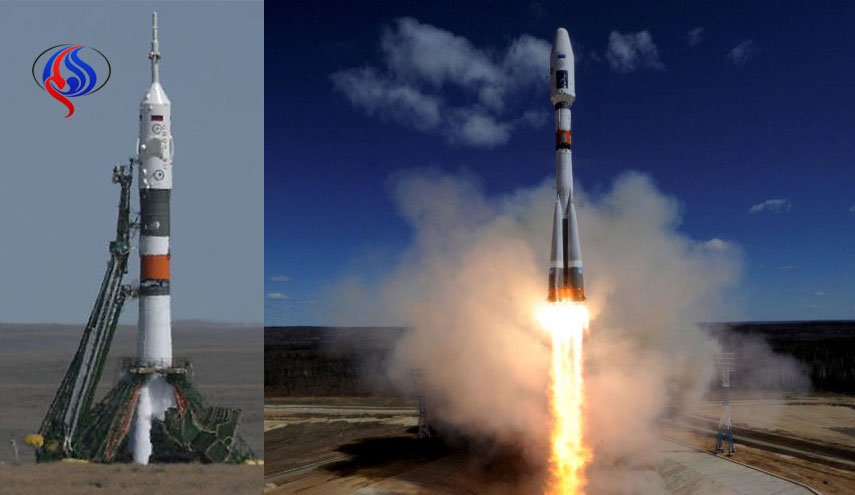 إطلاق صاروخ الفضاء الروسي 