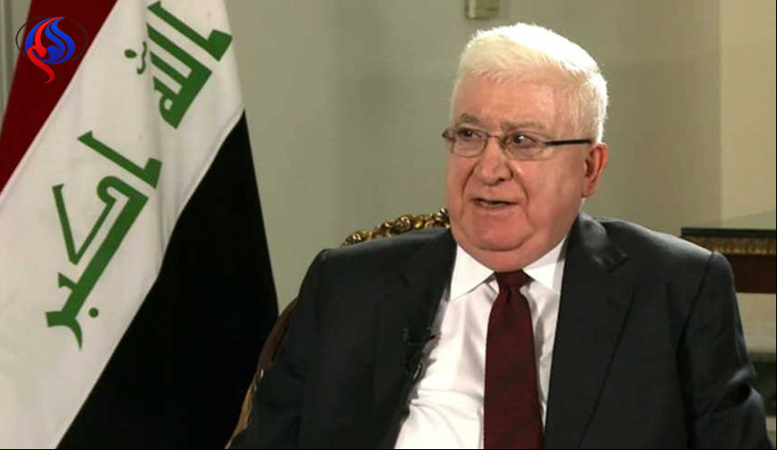 رئيس العراق: لن نلتزم بتنفيذ العقوبات الاميركية على ايران