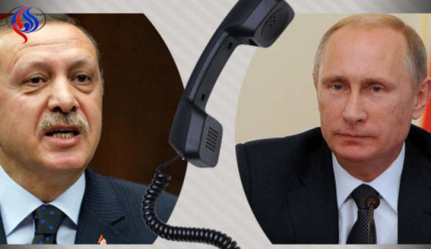 بوتين وأردوغان يبحثان هاتفيا تطورات سوريا ويتفقان على عقد لقاء