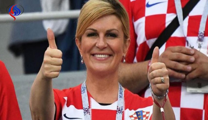رئيسة كرواتيا بكل ثقة: سنفوز على فرنسا في نهائي المونديال