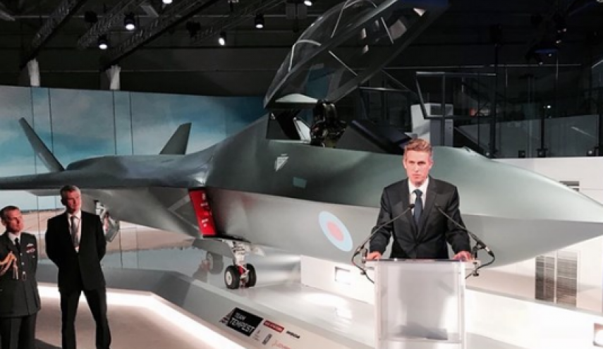 انگلیس از جنگنده نسل ششم خود و رقیب «اف-35» رونمایی کرد
