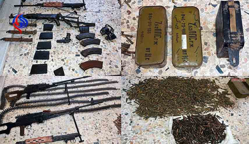بالصور.. أسلحة اسرائيلية من مخلفات مسلحي ريف حماة الجنوبي