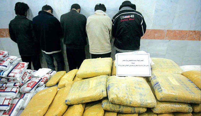 ضبط 265 طناً من المخدرات وحبوب الهلوسة في إيران