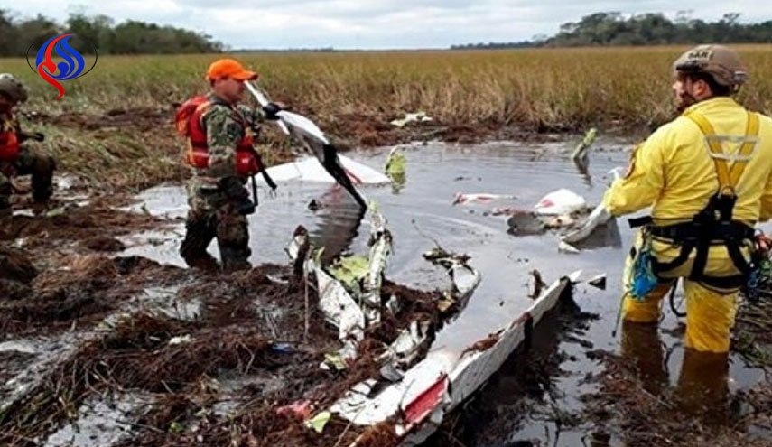 سقوط هواپیمای حامل وزیر کشاورزی پاراگوئه