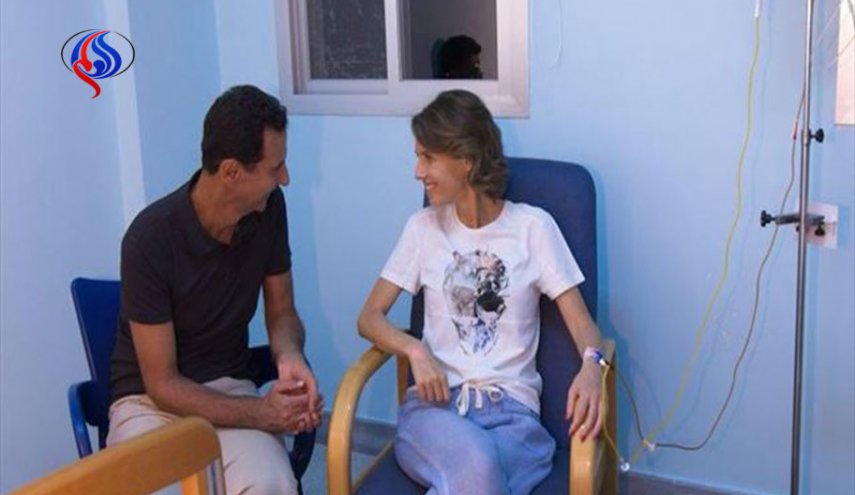 الرئاسة السورية: أسماء الأسد تتعالج من السرطان !