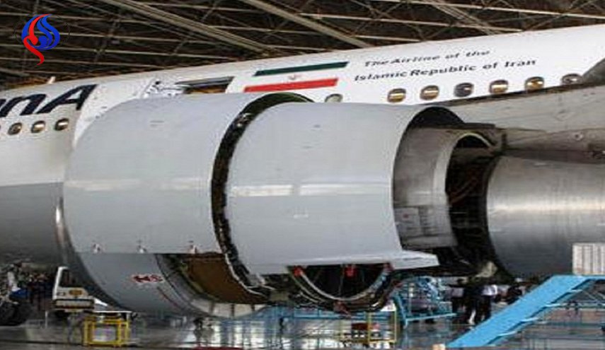 ايران بلغت الاكتفاء الذاتي في مجال اصلاح وصيانة الطائرات