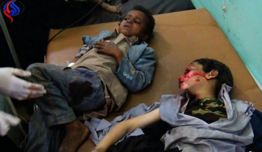 هذه هي القنبلة التي استهدفت حافلة الاطفال في اليمن