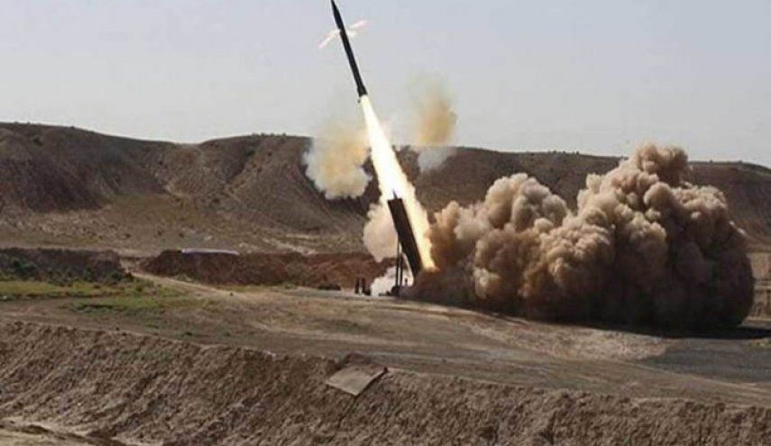 صاروخ زلزال 1 يدك تجمعات مرتزقة السعودية في موقع مشعل بجيزان