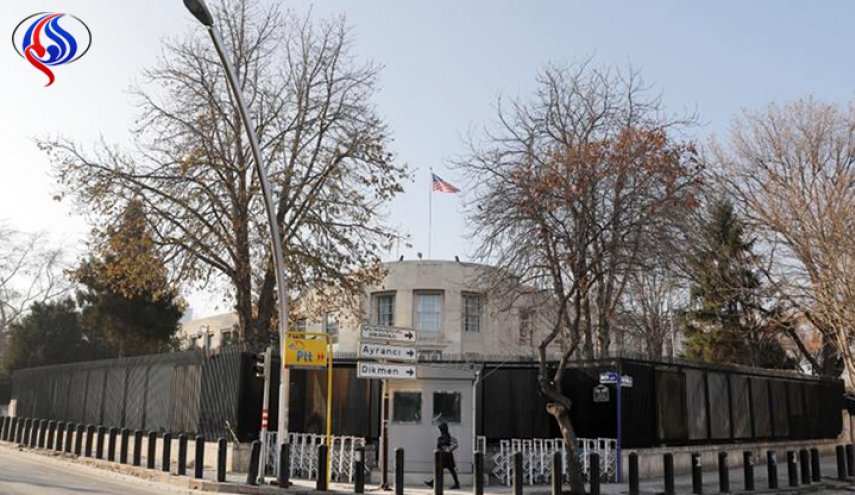 إطلاق رصاص على السفارة الأمريكية في أنقرة
