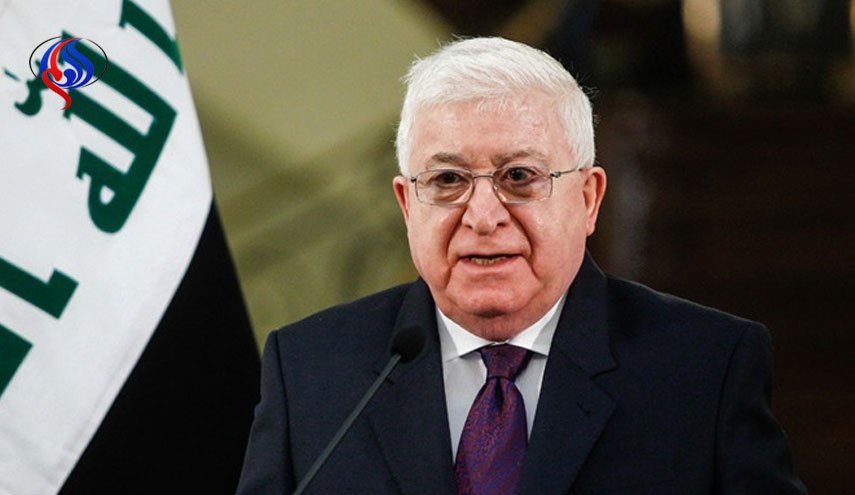 فواد معصوم: پارلمان جدید عراق در موعد مقرر تشکیل می شود