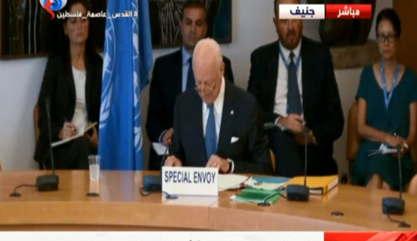 جلسه شورای امنیت پیرامون سوریه | دی‌میستورا: سازمان ملل امده آست تا غیرنظامیان را از ادلب خارج کند/ بشارجعفری: سرمایه‌گذاری برای حفظ تروریسم در سوریه با شکست مواجه شده است