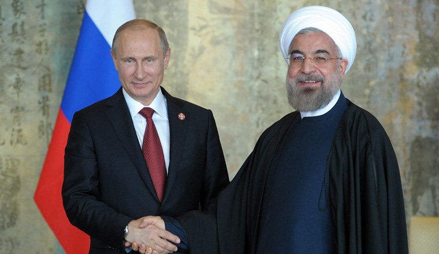 الرئيس روحاني يبحث مع بوتين الازمة السورية