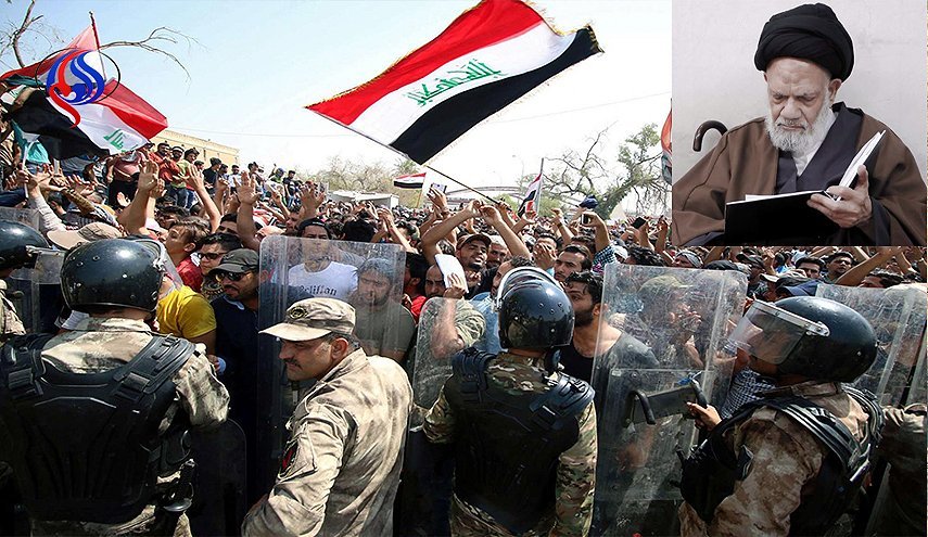 واکنش مرجع عراقی به حوادث بصره


