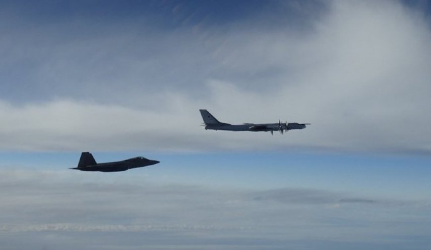 جنگنده‌های آمریکایی دو بمب‌افکن روسی را برفراز آلاسکا رهگیری کردند