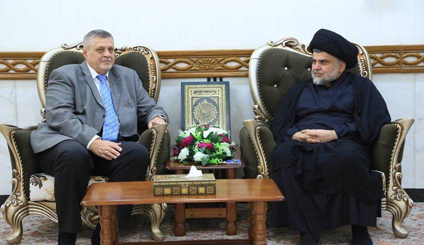 الصدر وكوبيتش يؤكدان على ضرورة الإسراع في تشكيل الحكومة العراقية