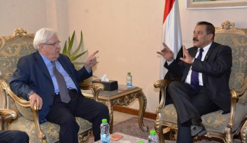 دیدار وزیر خارجه یمن با نماینده سازمان ملل