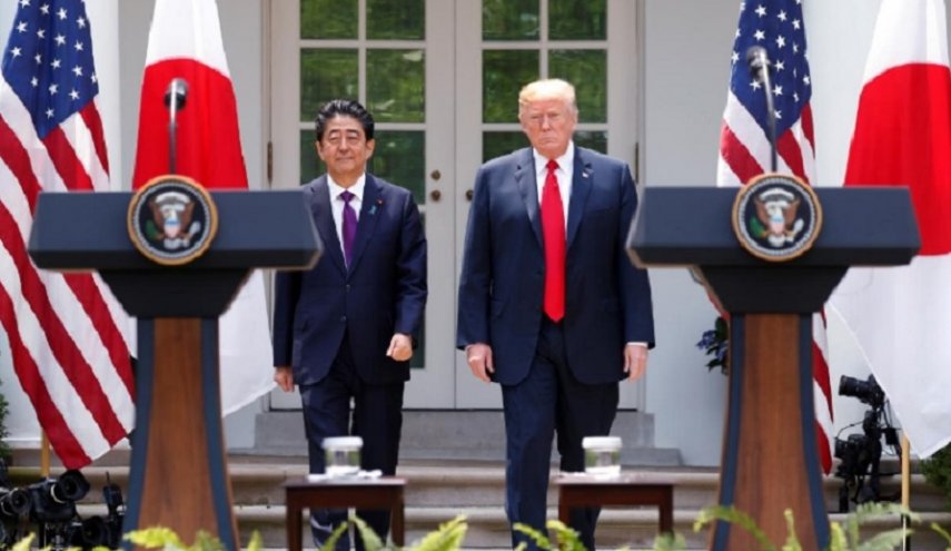 رهبران آمریکا و ژاپن با یکدیگر دیدار می کنند