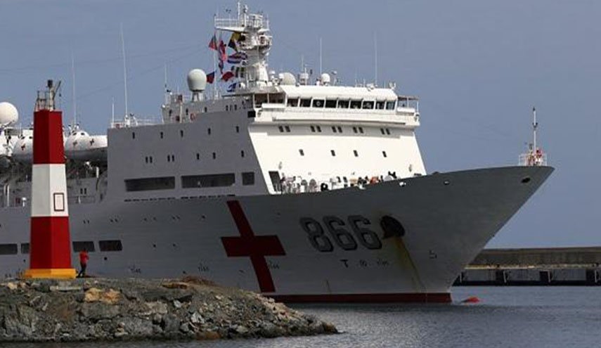 أول الغيث الصيني لفنزويلا سفينة طبّية عسكرية