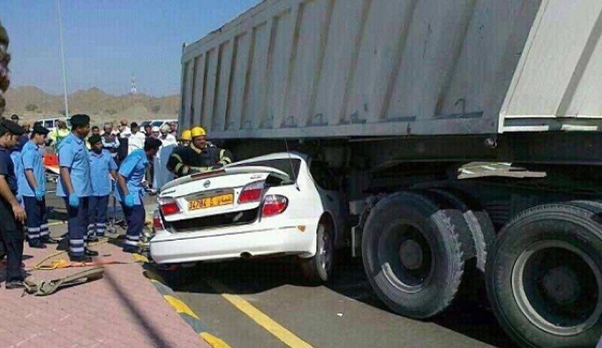 حوادث الطرق بسلطنة عمان تنخفض 7.3% في أغسطس