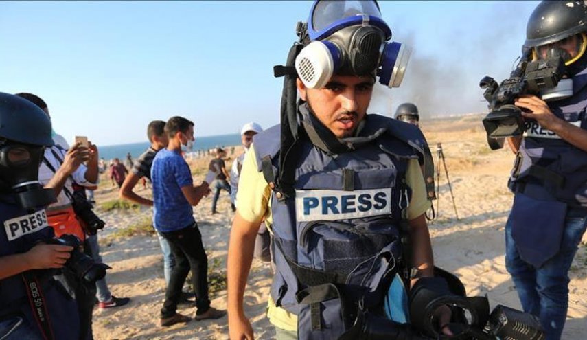 نقض حقوق روزنامه نگاران فلسطینی ادامه دارد