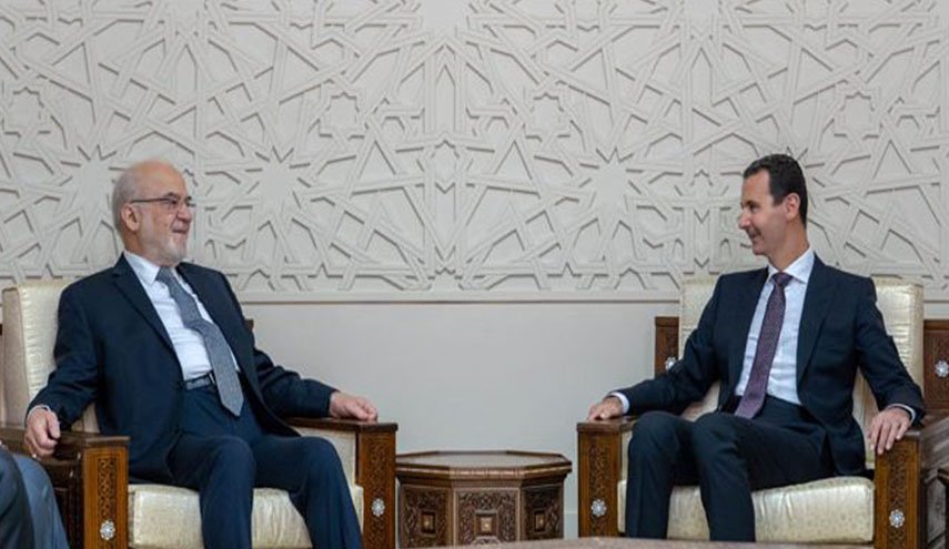 الرئيس الاسد للجعفري:دماؤنا امتزجت في سوريا والعراق