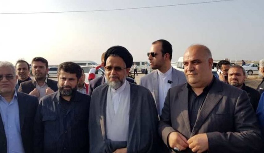 وزیر اطلاعات از گذرگاه مرزی شلمچه در خوزستان دیدن کرد