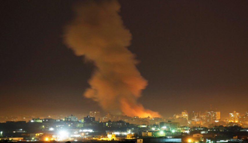 حمله جنگنده‌های رژیم اشغالگر به نوار غزه

