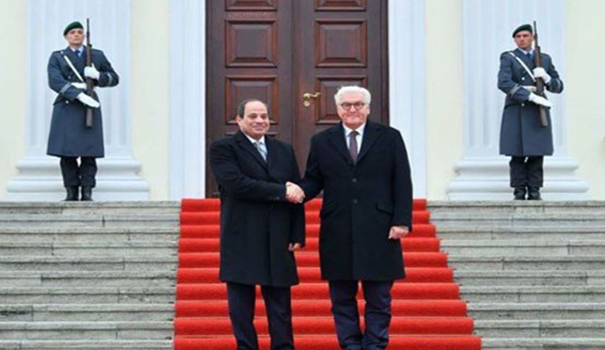 الرئيس الألماني يجتمع مع الرئيس المصري في برلين