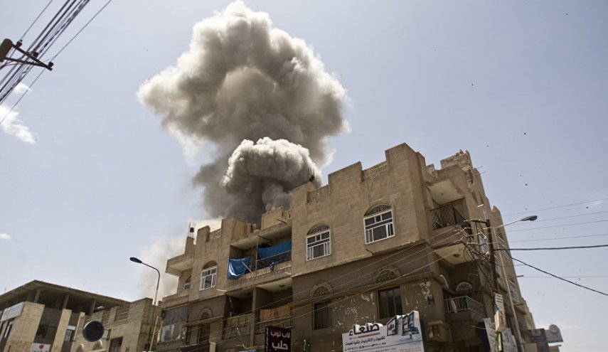 طيران العدوان يشن سلسلة غارات على مواقع غربي اليمن