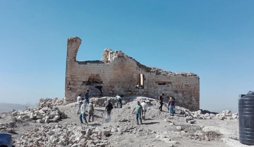 الاحتلال يقتحم قلعة الشيخ شعلة الاثرية بنابلس