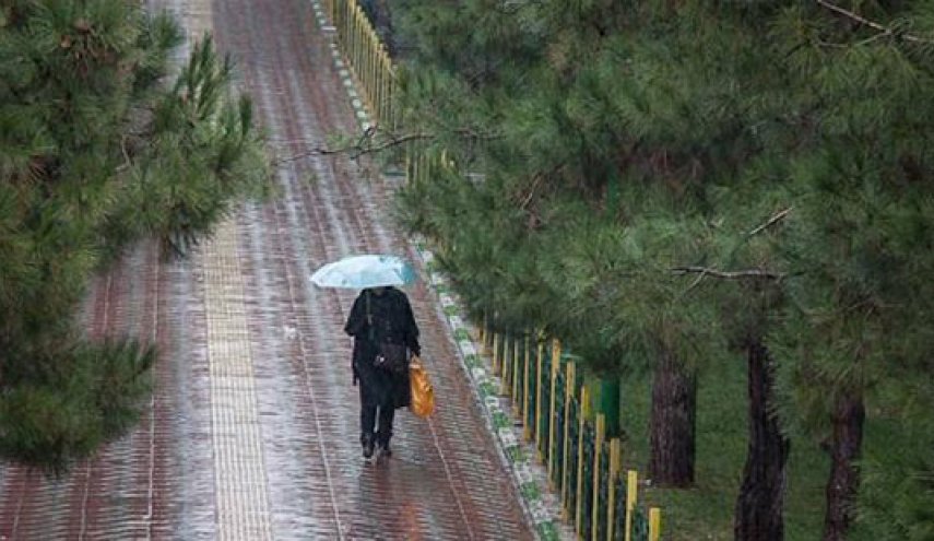 بارش باران و آبگرفتگی معابر در ۱۴ استان کشور