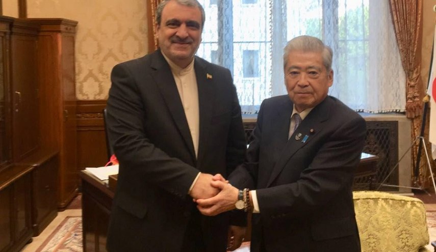 رئيس المجلس الاستشاري الياباني يدعو لتوسيع العلاقات مع ايران