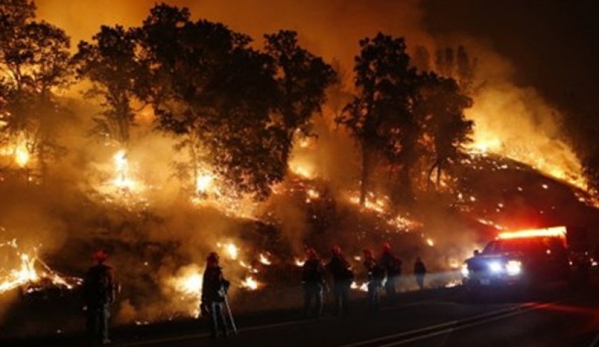 ارتفاع عدد قتلى حرائق غابات كاليفورنيا 