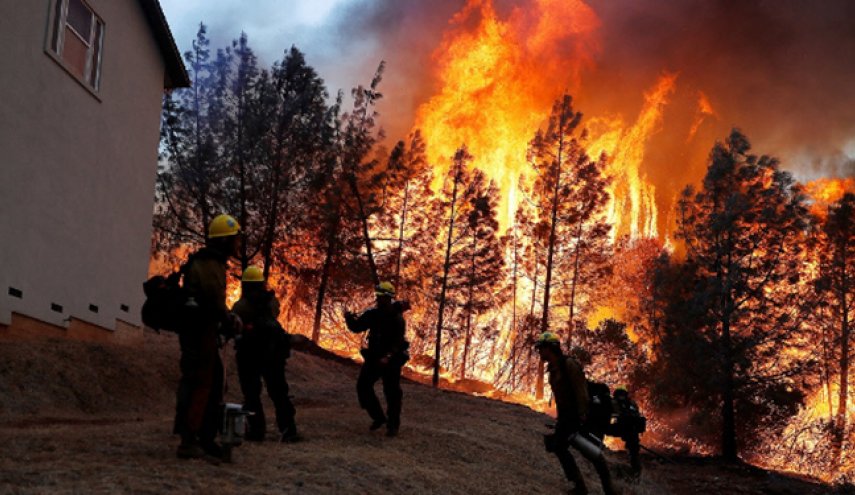  ارتفاع عدد ضحايا الحرائق في كاليفورنيا